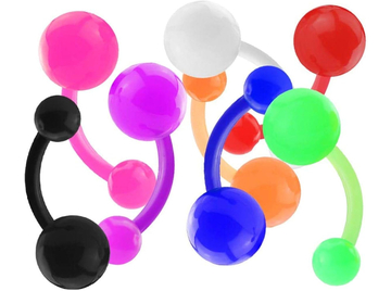 Банан яркий акрил