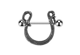 Украшение для груди змея