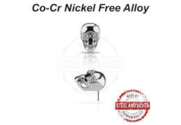 Вставка Steel and Silver череп