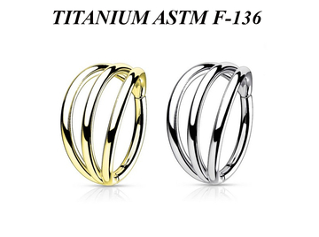 Кликер из титана Ti Metal тримурти