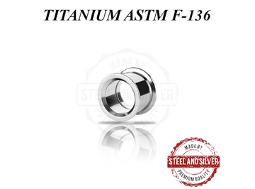 Тоннели из титана Steel and Silver с бортами
