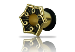 Тоннели винтажный цветок