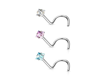 Нострил с квадратным кристаллом