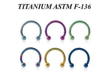 Циркуляр из титана анодированный